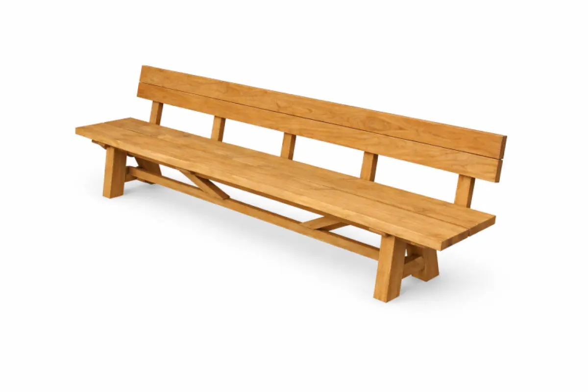 Gartenbank Narya mit Rückenlehne