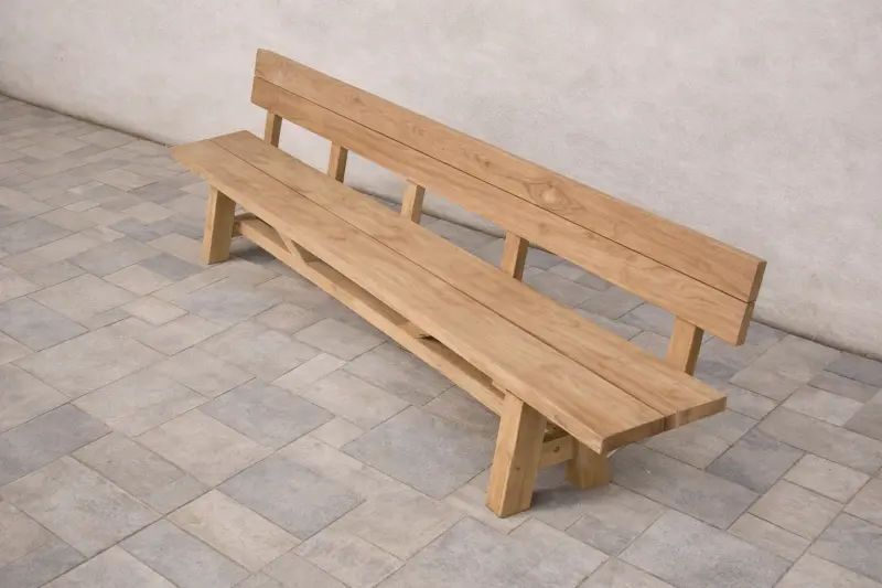 Gartenbank Narya mit Rückenlehne