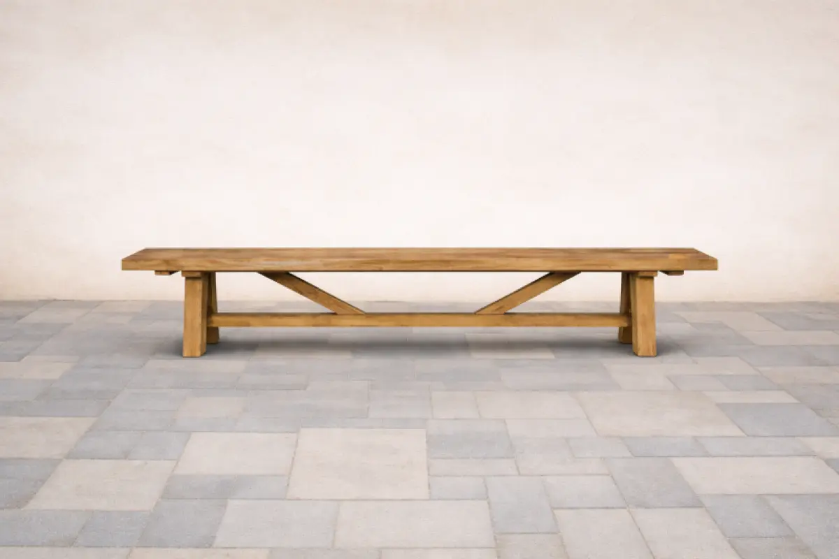 Gartenbank Narya ohne Rückenlehne