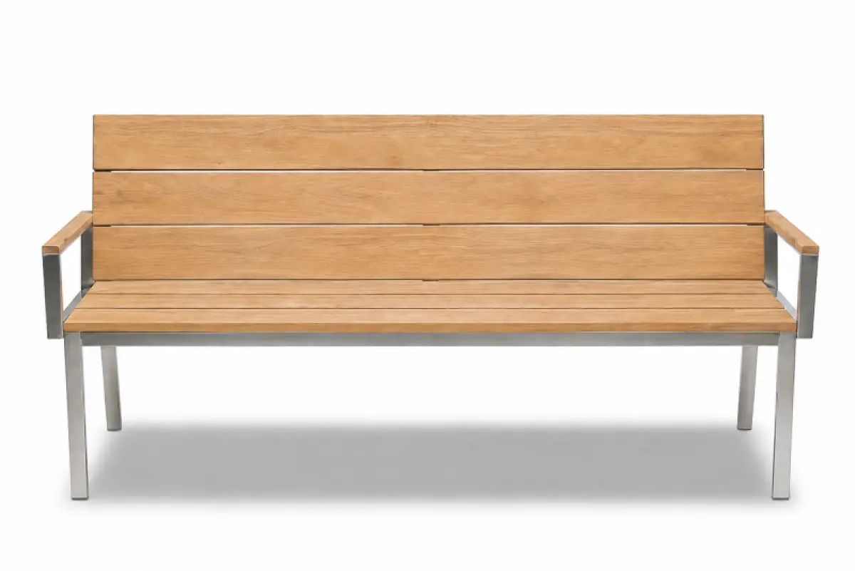Gartenbank Seul mit Armlehne