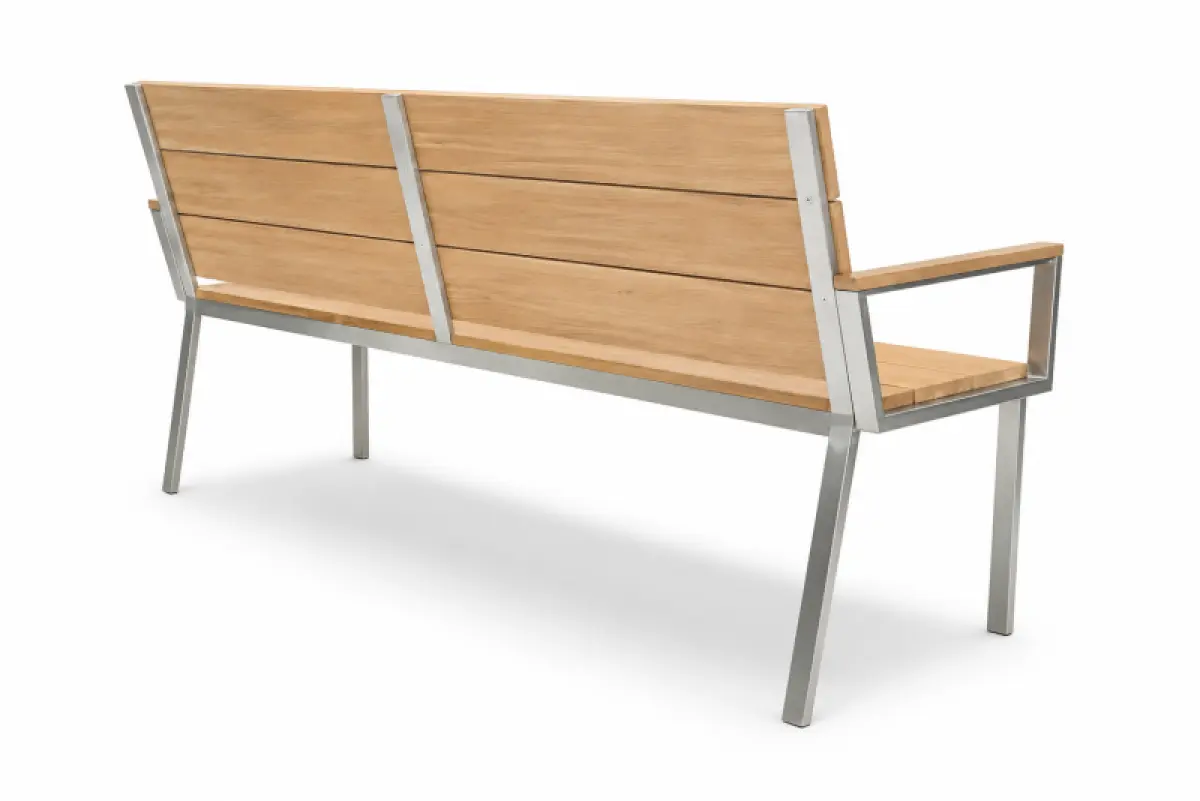 Gartenbank Seul mit Armlehne