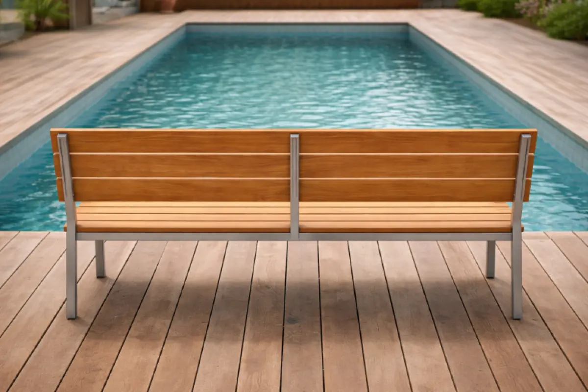 Gartenbank Seul ohne Armlehnen