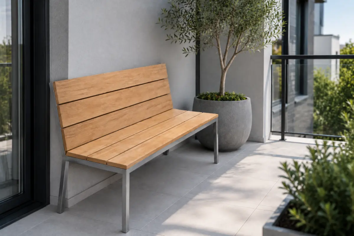Gartenbank Seul ohne Armlehnen