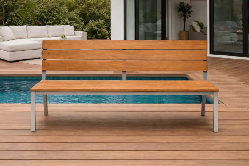 Gartenbank Seul ohne Armlehnen