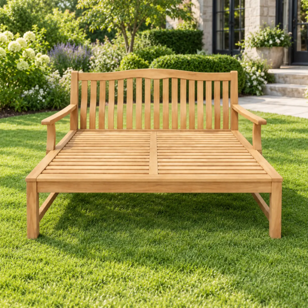 Gartenbed Rio aus Teakholz