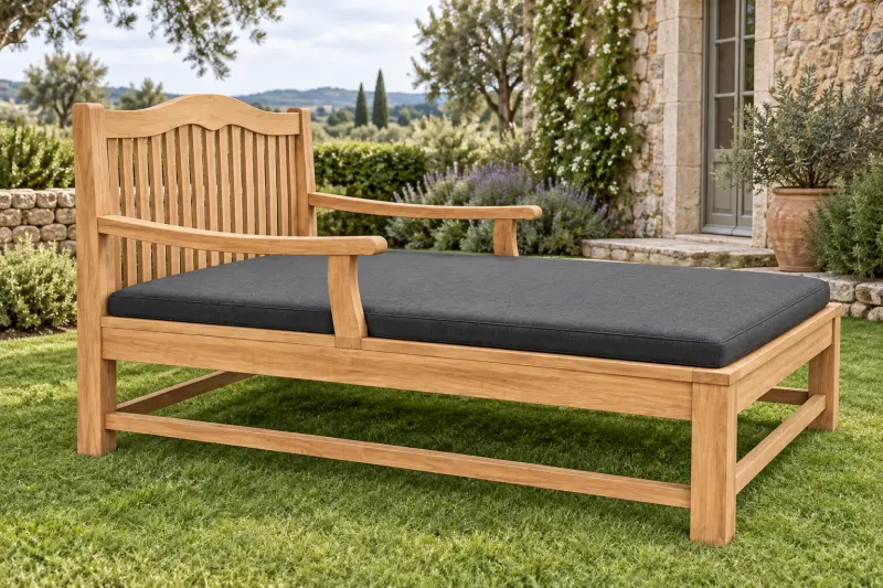 Gartenbed Rio aus Teakholz
