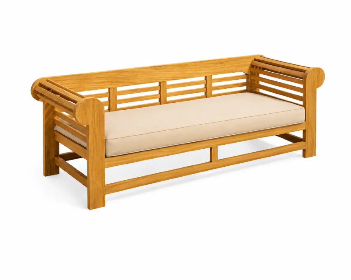 Gartensofa aus Teakholz- Daybed Kano
