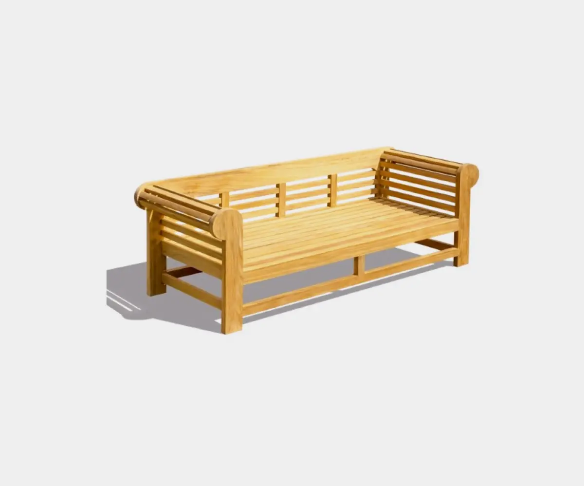 Gartensofa aus Teakholz- Daybed Kano