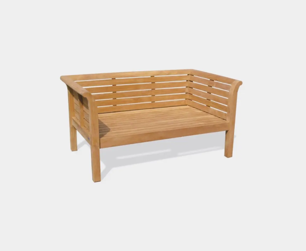 Gartensofa aus Teakholz- Daybed Tulga