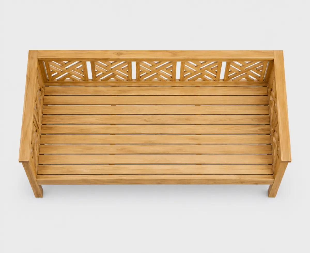 Gartensofa aus Teakholz- Daybed Turcano