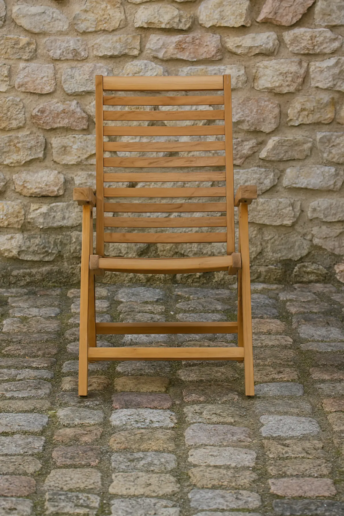 Gartenstuhl aus Teakholz Hochlehner Mana