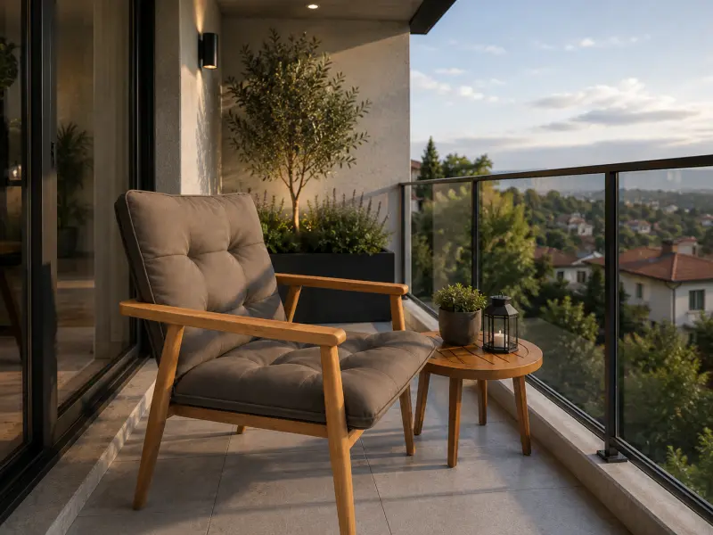 Gartenstuhl aus Teakholz Monte Carlo