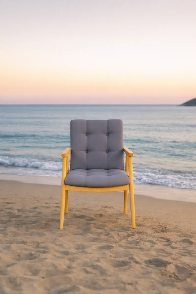 Gartenstuhl aus Teakholz Monte Carlo