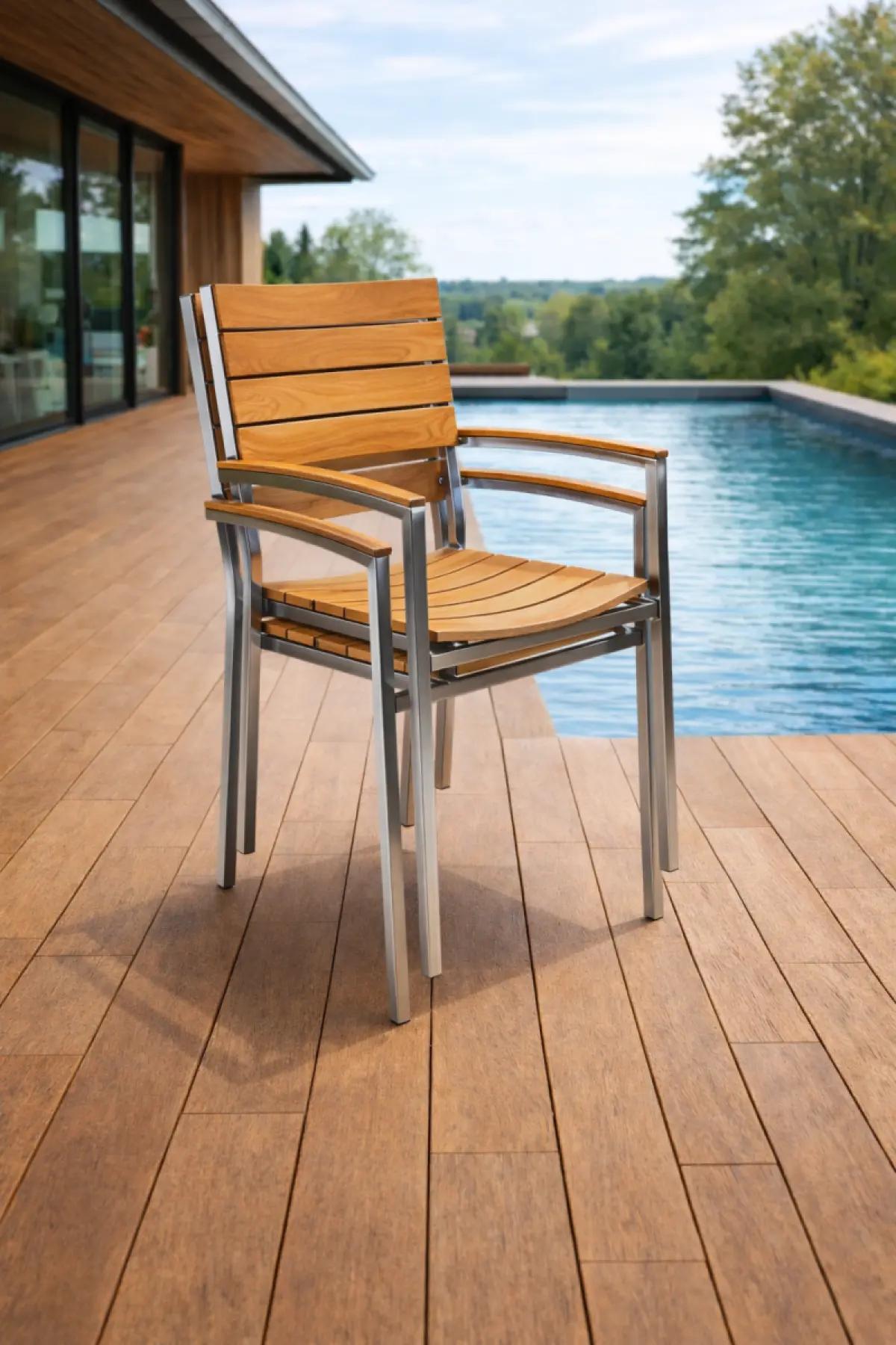 Gartenstuhl Combo mit Armlehne