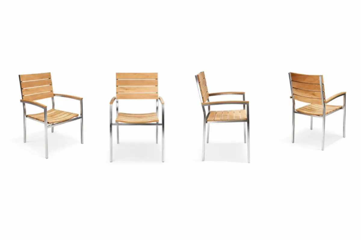 Gartenstuhl Combo mit Armlehne