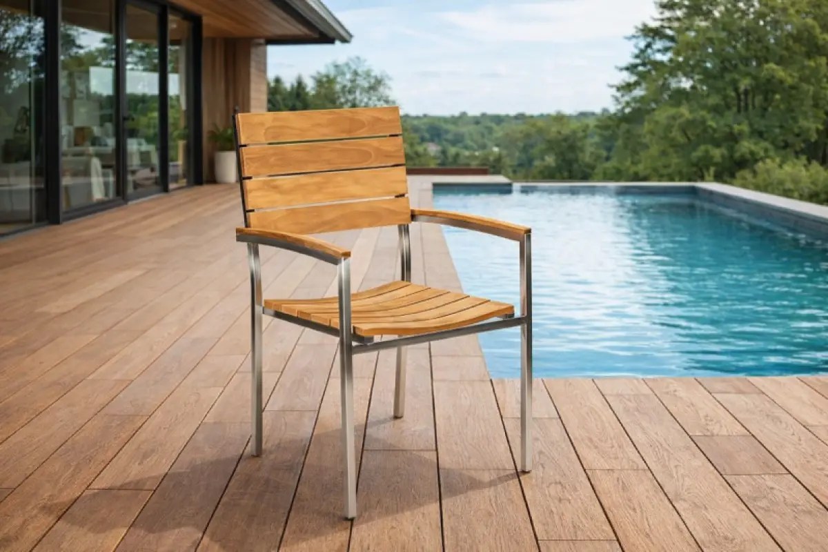 Gartenstuhl Combo mit Armlehne