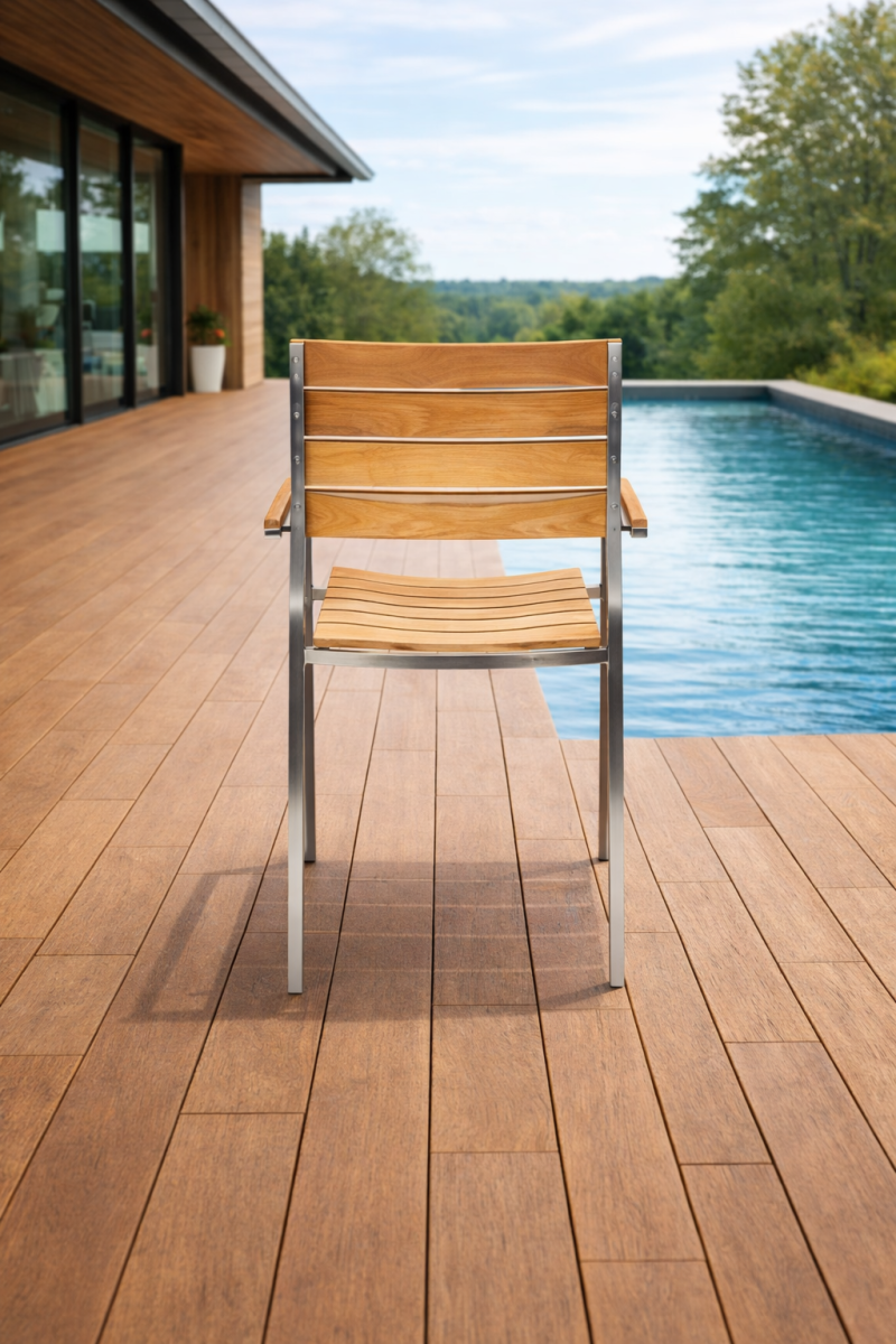 Gartenstuhl Combo mit Armlehne