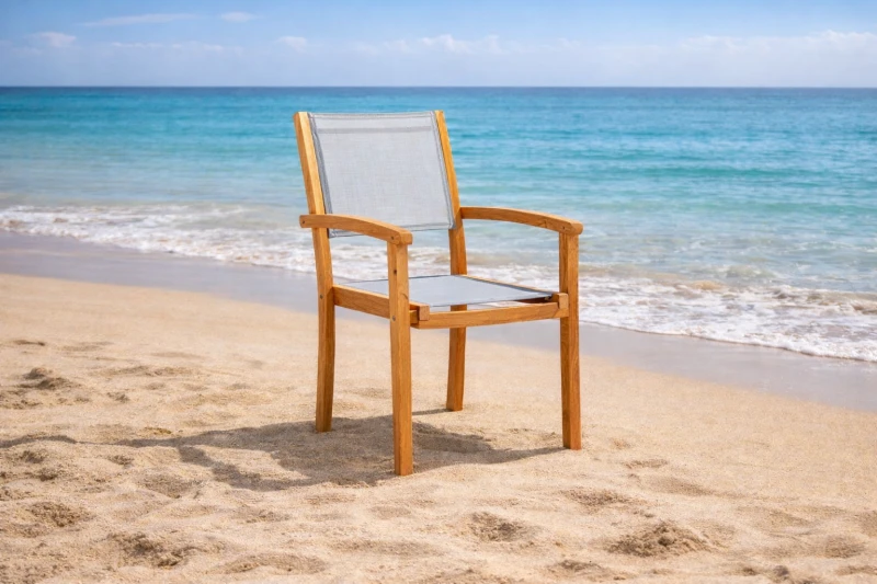 Gartenstuhl Hugo Grau