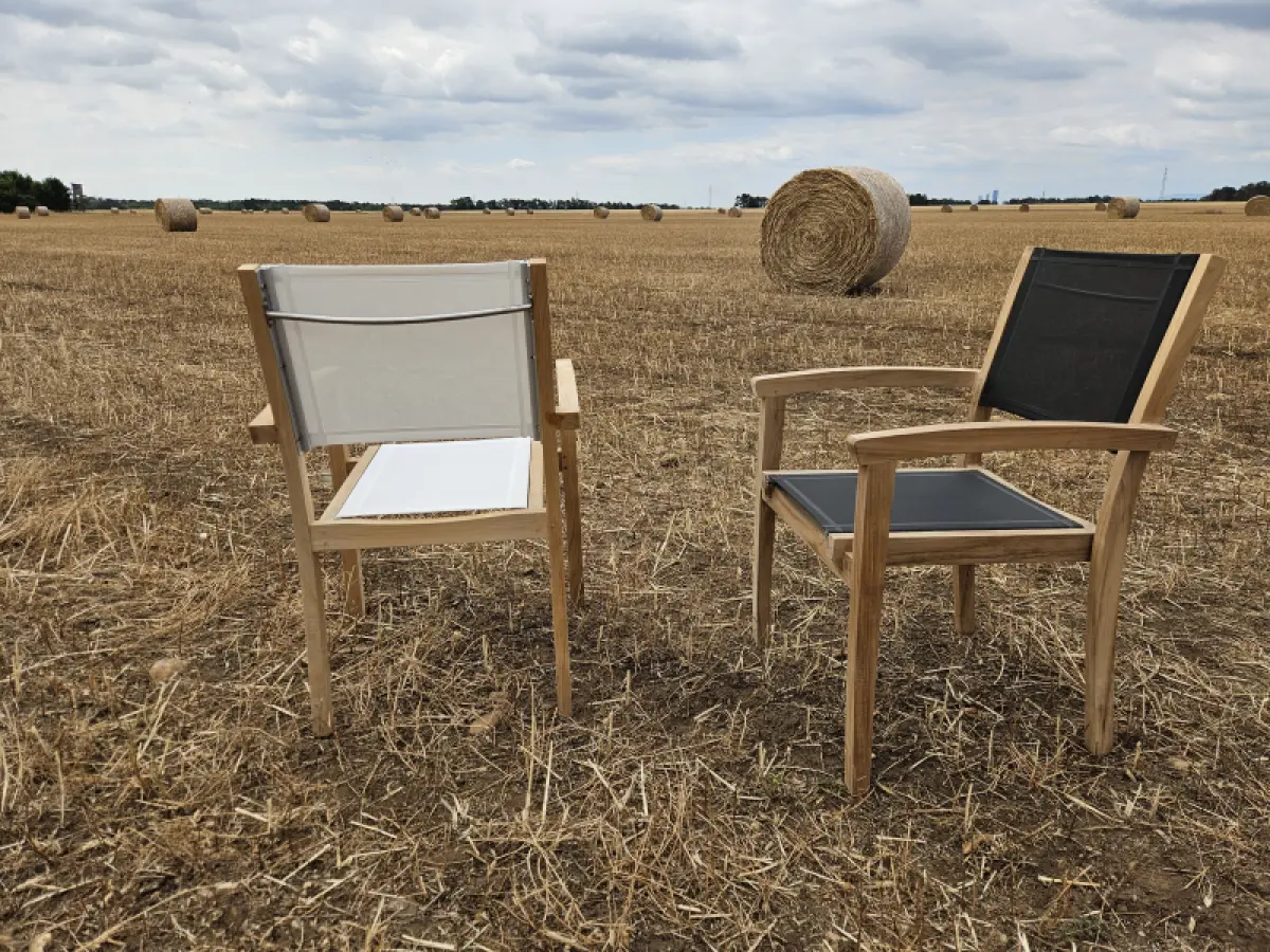 Gartenstuhl Hugo Weiß