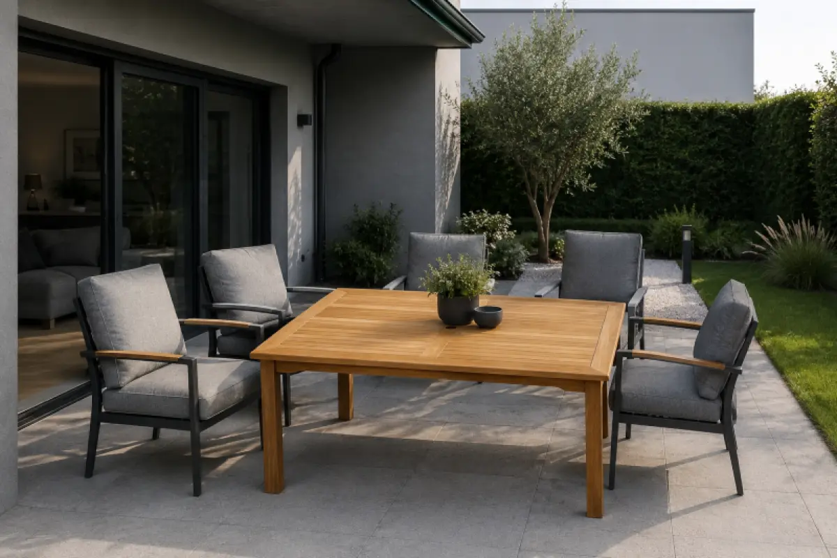 Gartentisch aus Teakholz Baku