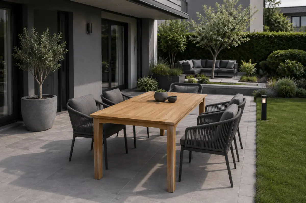 Gartentisch aus Teakholz Baku