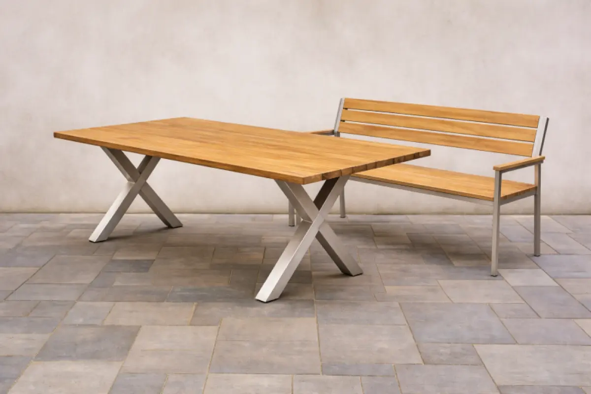 Gartentisch aus Teakholz Batu