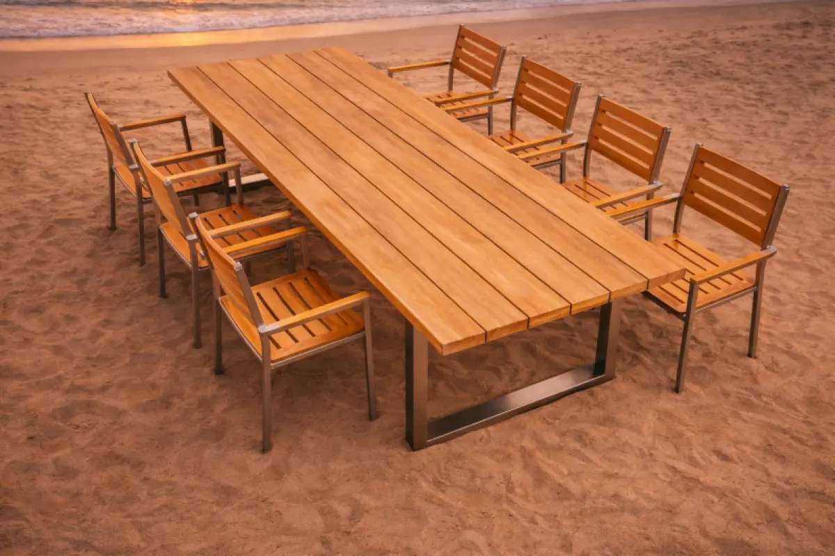 Gartentisch aus Teakholz Nando