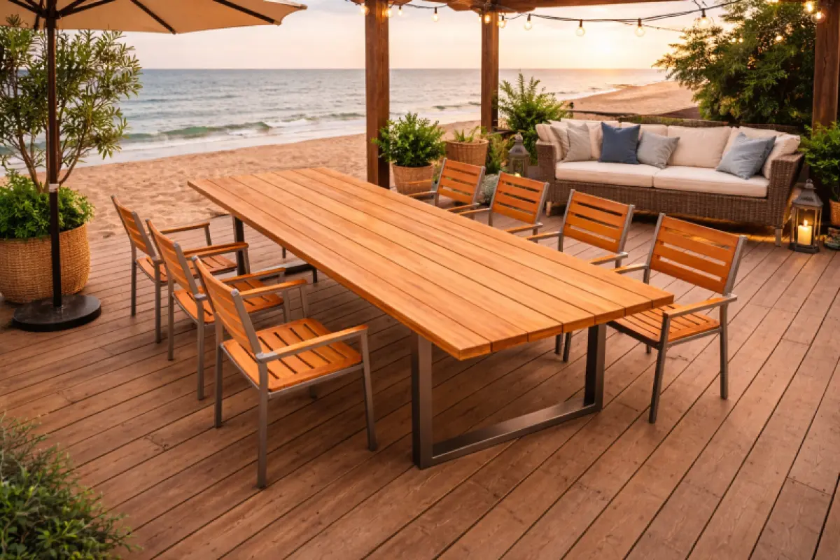 Gartentisch aus Teakholz Nando