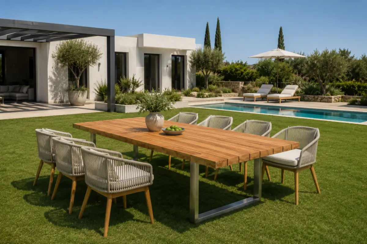 Gartentisch aus Teakholz Nando