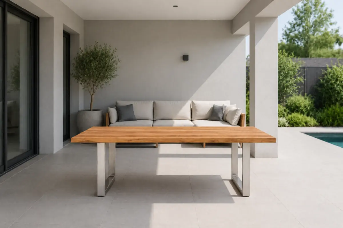 Gartentisch aus Teakholz Nando