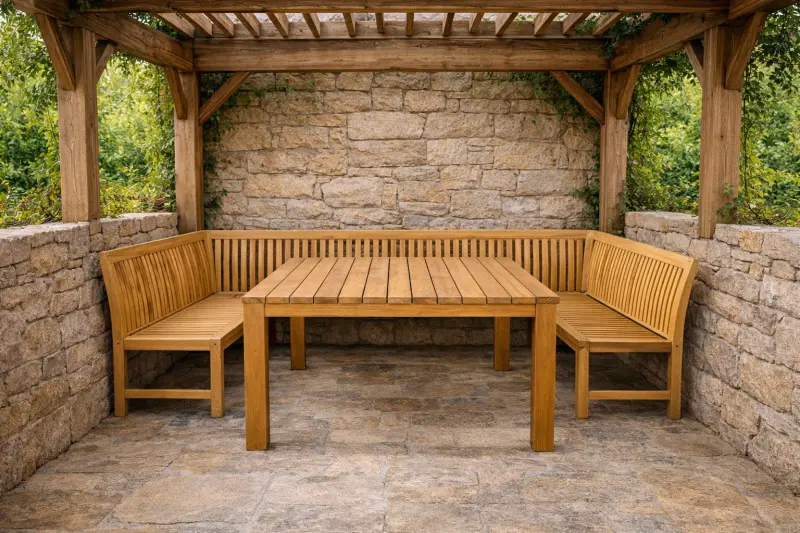 Gartentisch Katakana