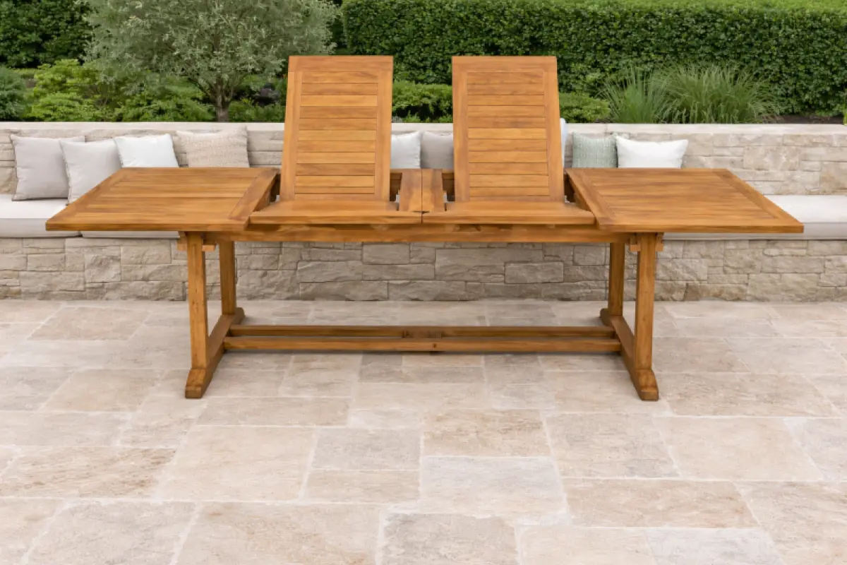 Gartentisch Rovello RE Doppel Auziehbar