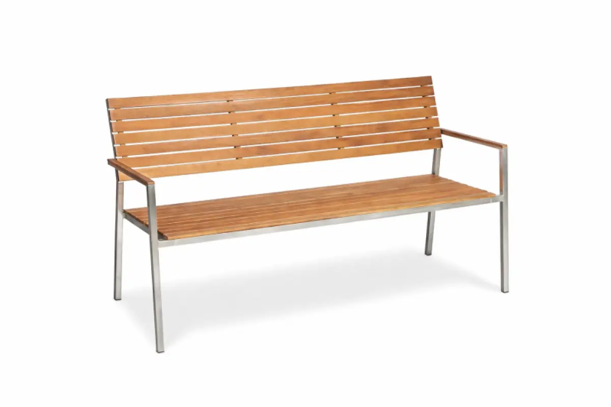 Gratenbank aus Teakholz Kepa