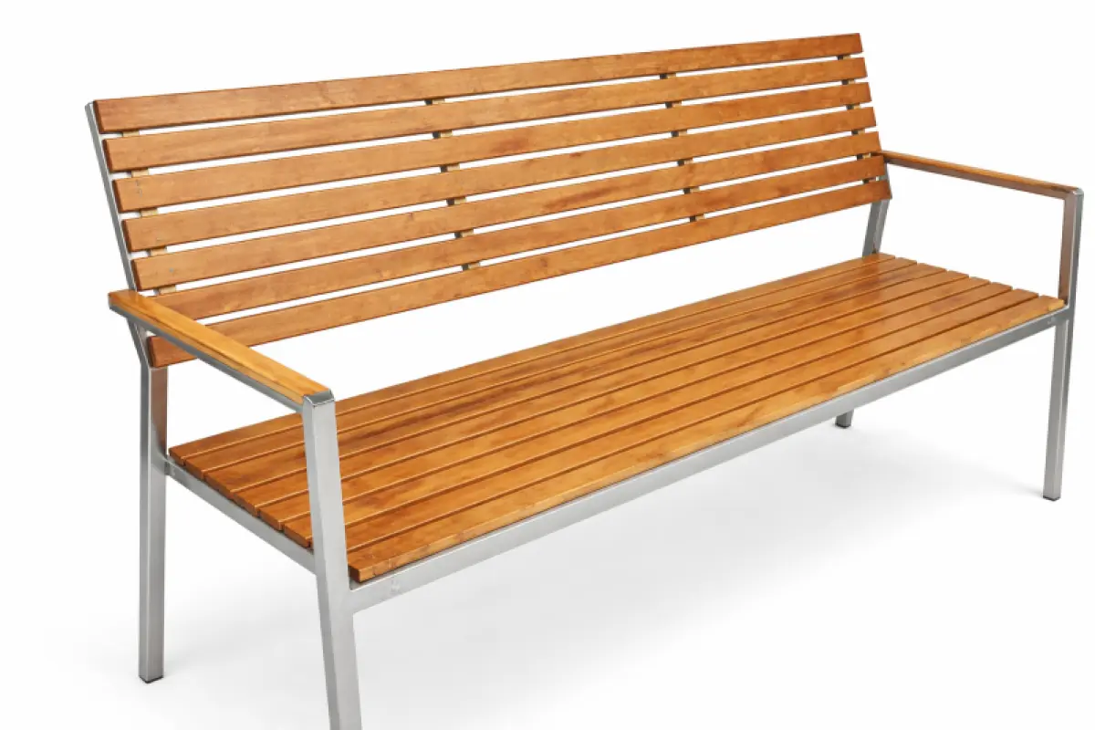 Gratenbank aus Teakholz Kepa