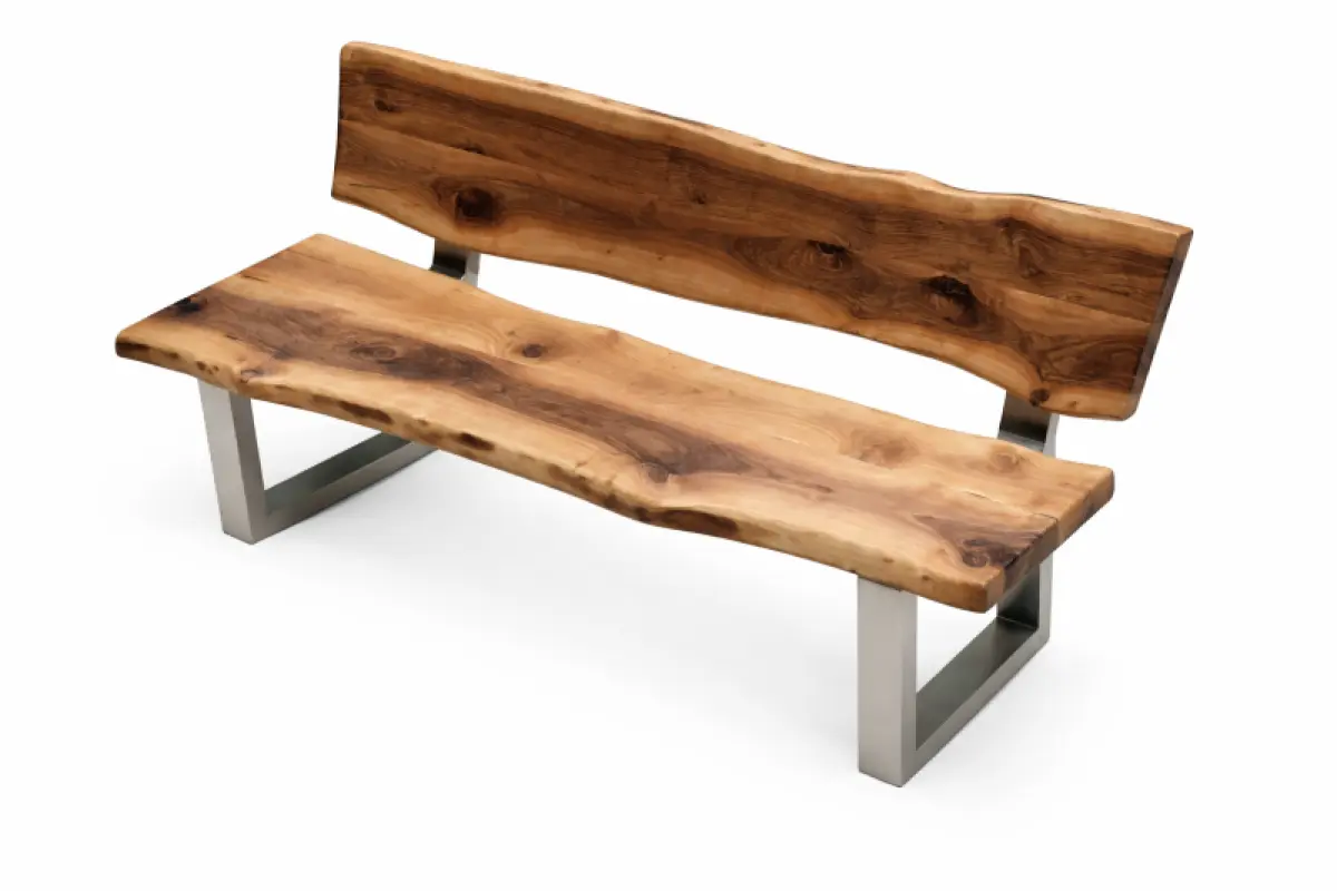 Indoor Bank Kaman Natur Kantig