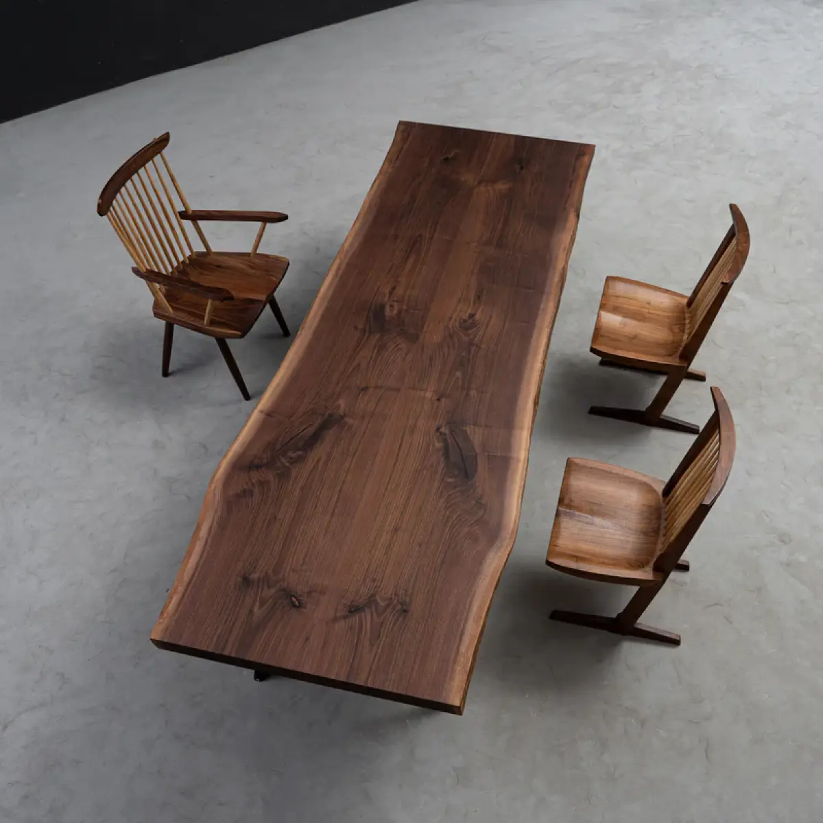 Indoor Tisch Kaman Baumkantig