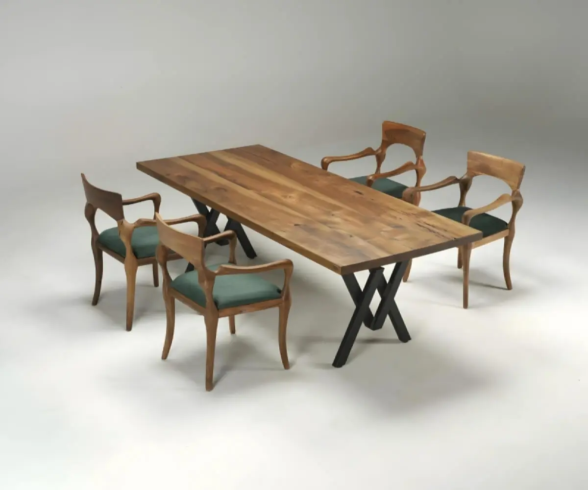 Indoor Tisch Kaman gerade Kantig