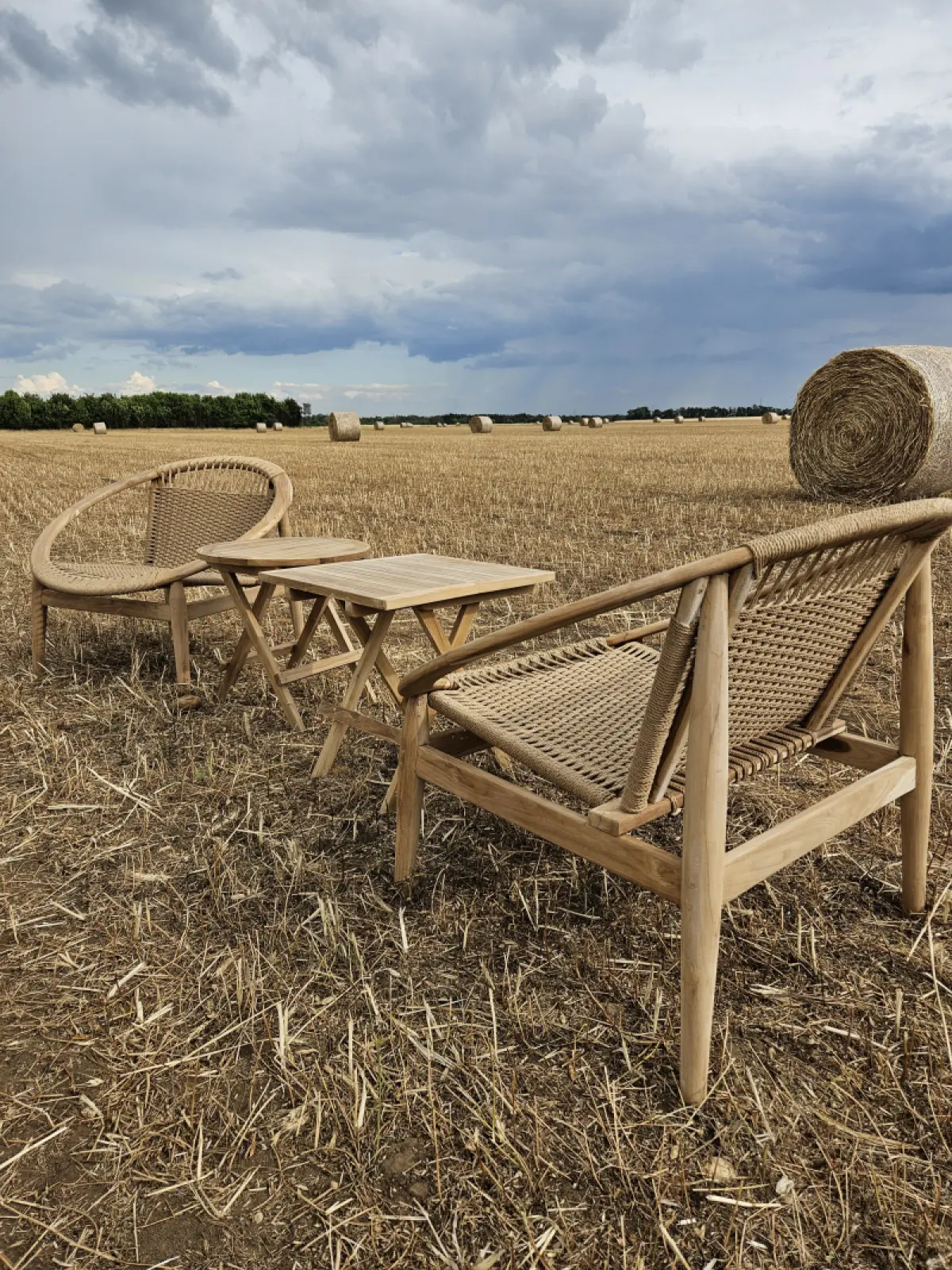 Klappbarer Beistelltisch Astoli RE