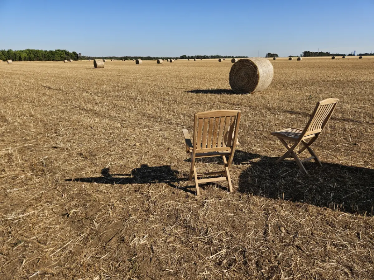 Klappbarer Gartenstuhl  Loco mit Armlehne 