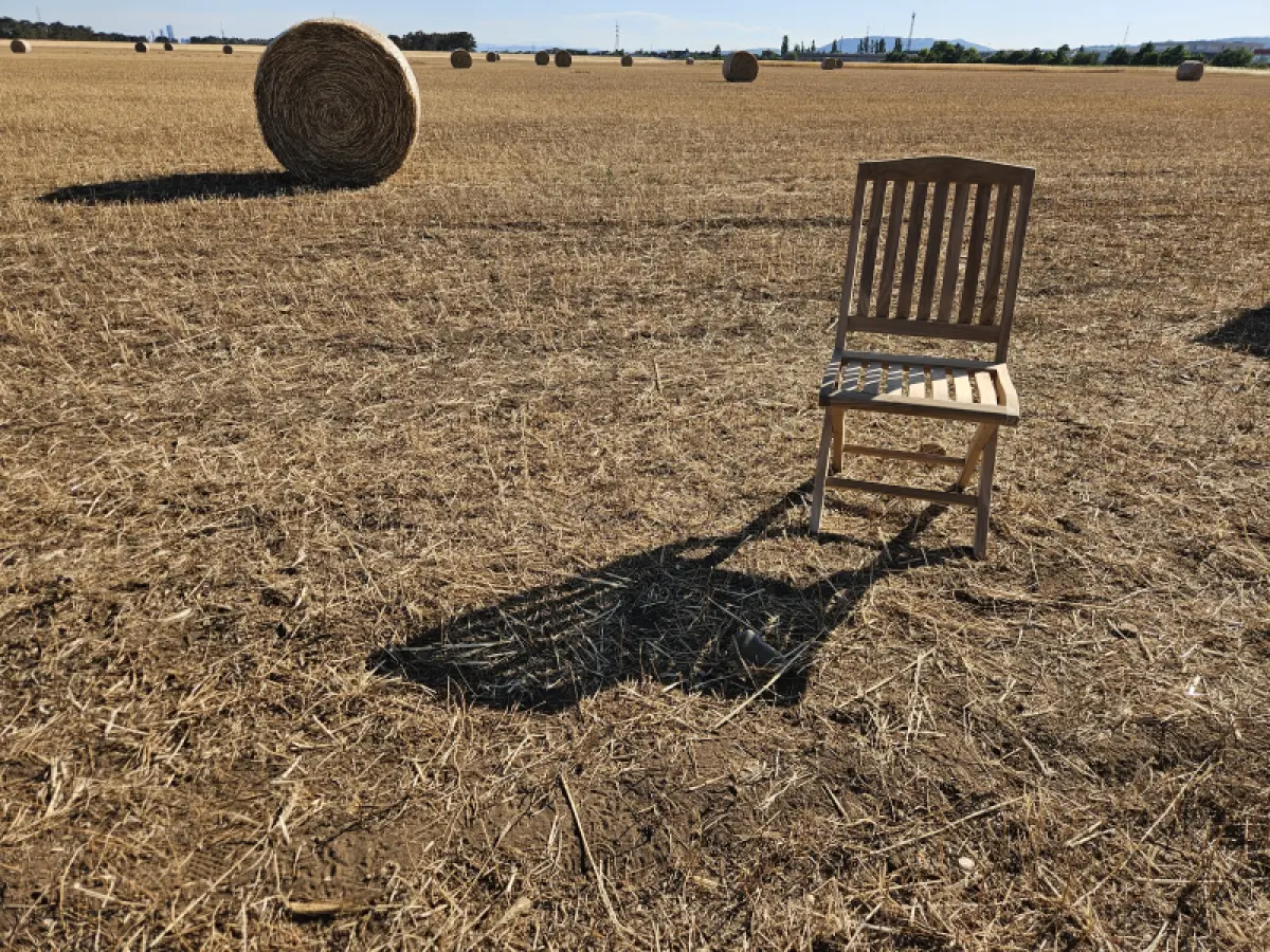 Klappbarer Gartenstuhl  Loco ohne Armlehne 