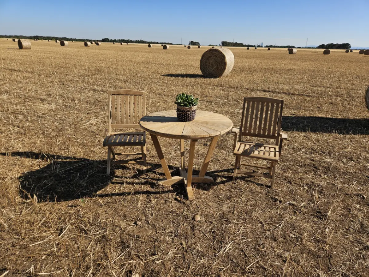 Klappbarer Gartenstuhl  Loco ohne Armlehne 