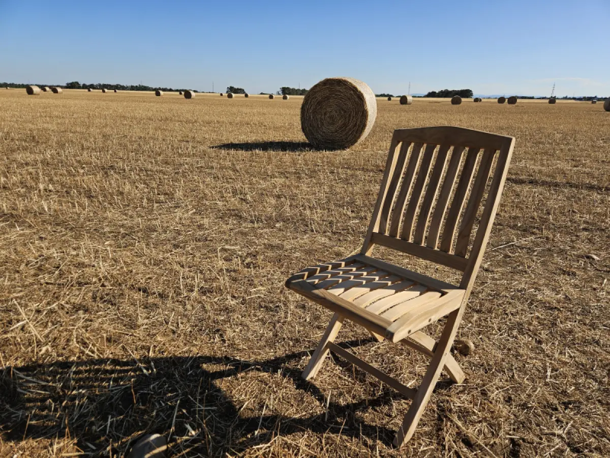 Klappbarer Gartenstuhl  Loco ohne Armlehne 