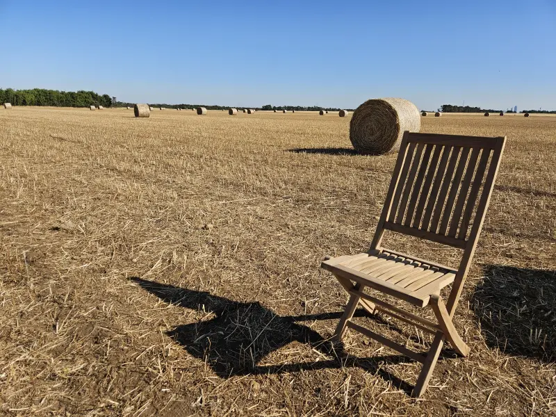 Klappbarer Gartenstuhl Porto ohne Arm