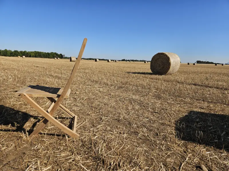 Klappbarer Gartenstuhl Porto ohne Arm