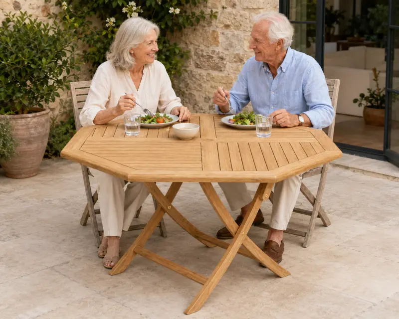 Klappbarer Gartentisch Pula 8