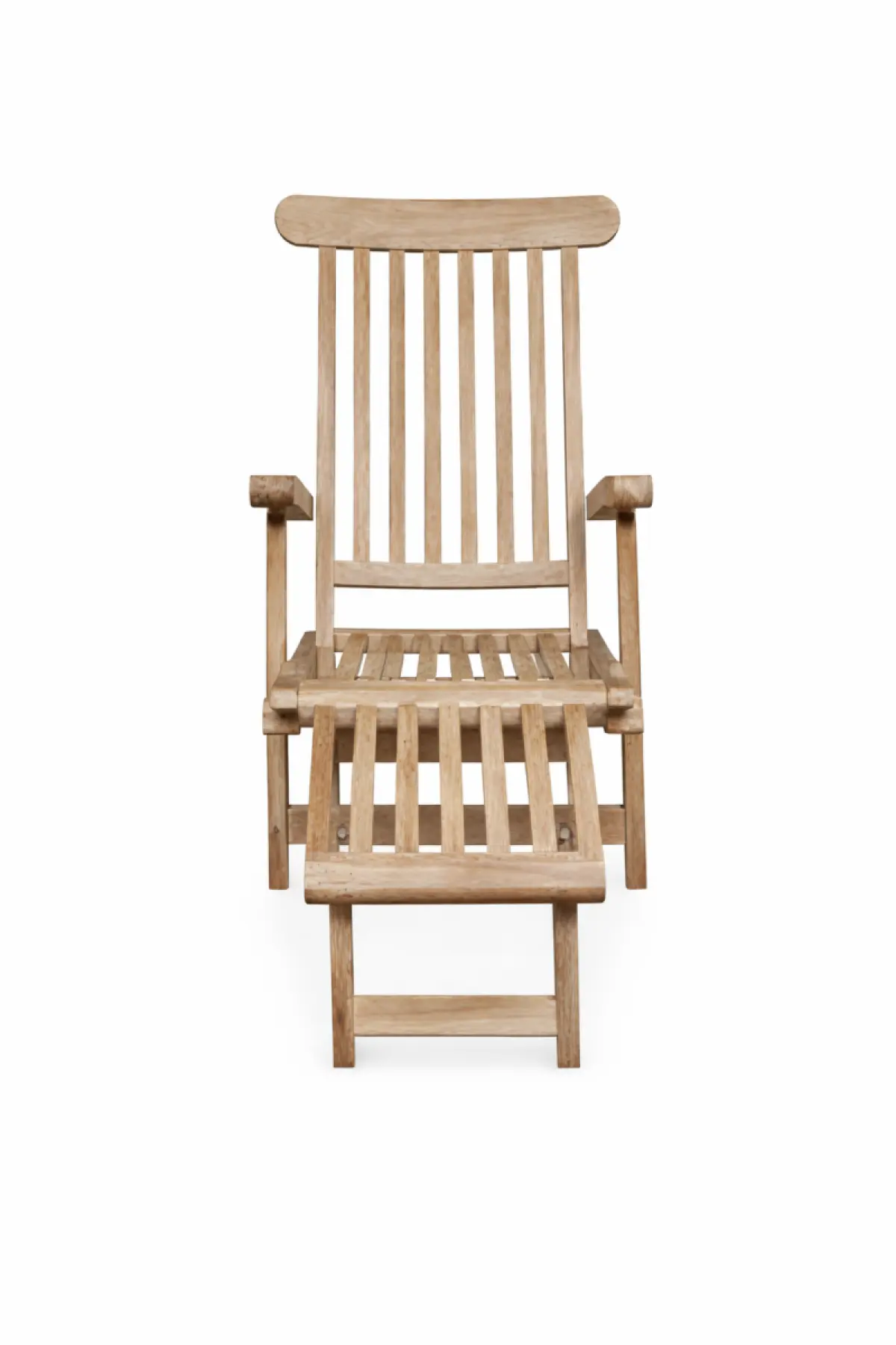 Klappbarer Liegestuhl  aus Teakholz Rossi