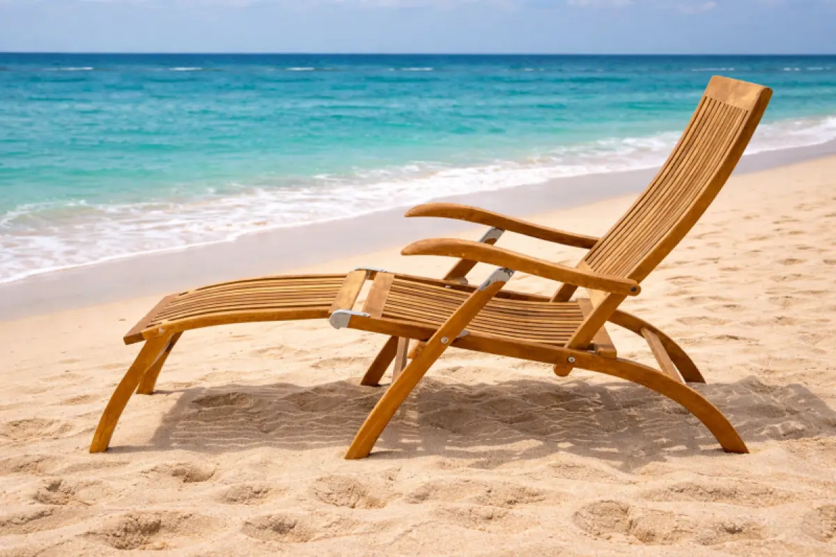 Klappbarer Liegestuhl Bellona