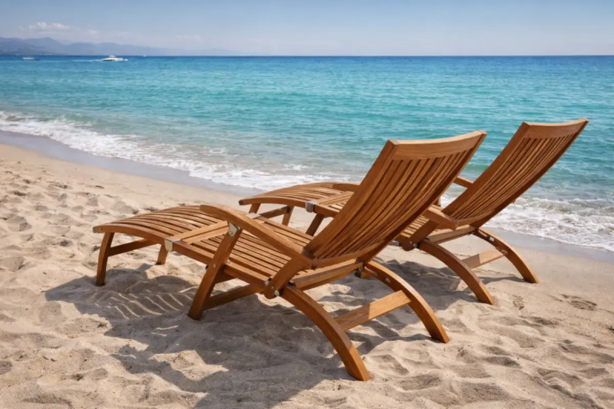 Klappbarer Liegestuhl Bellona