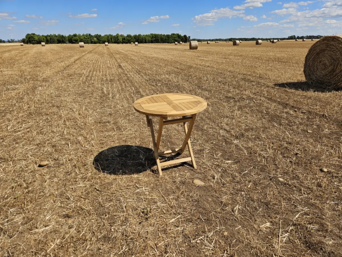 Klappbarer Rundtisch Pula 