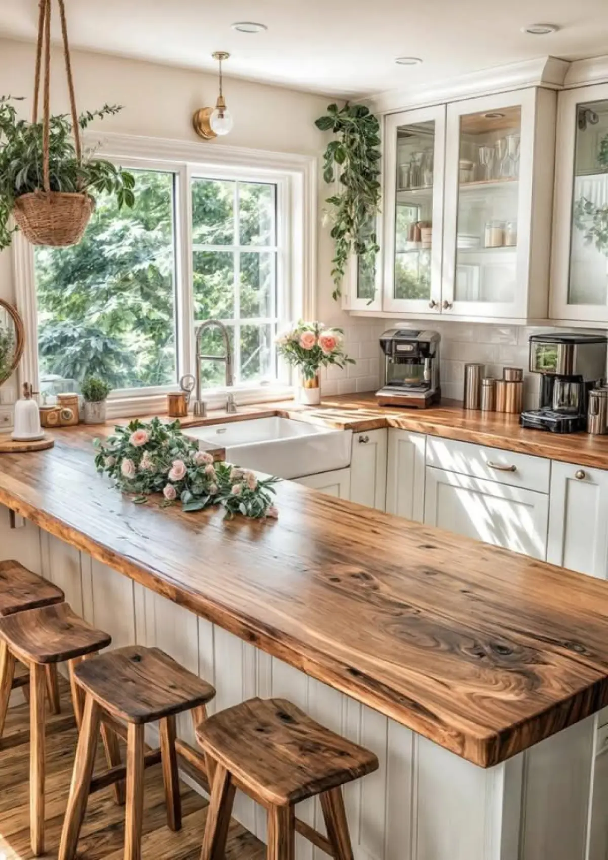 Küchenarbeitsplatten aus Massivholz